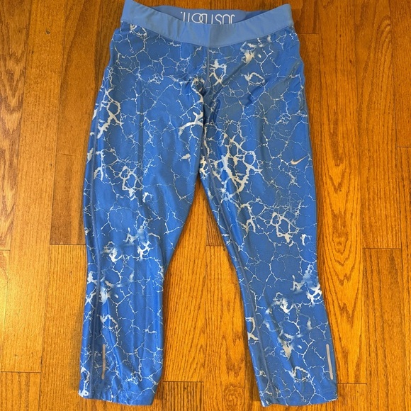 Nike Dri-FIT Blue Activewear Womens Size L - Picture 1 of 6